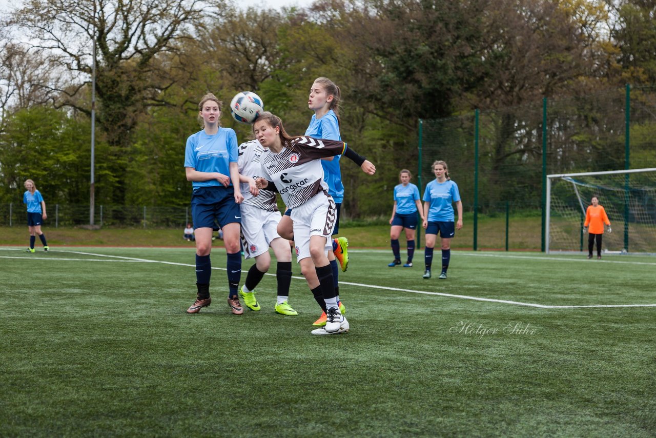 Bild 95 - B-Juniorinnen Ellerau - St. Pauli : Ergebnis: 1:1